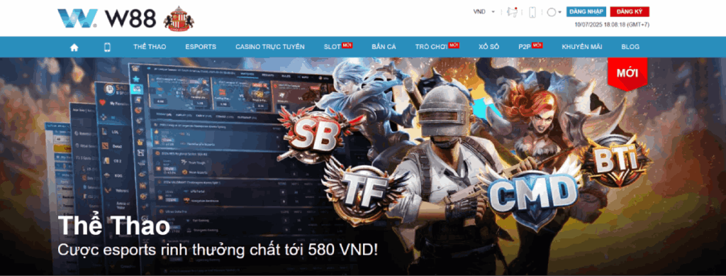 các ưu đãi W88